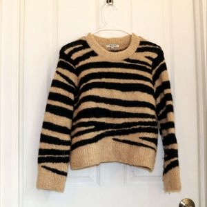 Patterned wool sweater